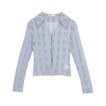 Load image into Gallery viewer, CITYBREEZE Lace Cardigan Blue (IZ*ONE MINJU’s Pick)