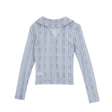 Load image into Gallery viewer, CITYBREEZE Lace Cardigan Blue (IZ*ONE MINJU’s Pick)