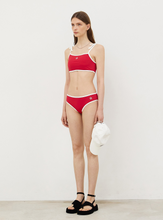 Load image into Gallery viewer, CITYBREEZE Symbol Logo Bikini Red