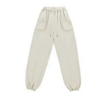 Load image into Gallery viewer, CITYBREEZE Pocket Detail Jogger Pants Light Beige