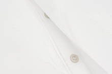 Load image into Gallery viewer, EMKM Seethrough Feather Jacquard Shirts