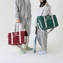 Load image into Gallery viewer, D.LAB Boston Multi Cross Duffle Bag Burgundy