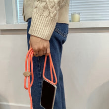 Load image into Gallery viewer, ARNO iPhone Case with Rope Strap Sweet Tangerine