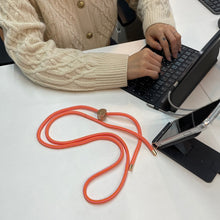 Load image into Gallery viewer, ARNO iPhone Case with Rope Strap Sweet Tangerine