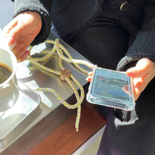 Load image into Gallery viewer, ARNO iPhone Case with Rope Strap Modern Neon
