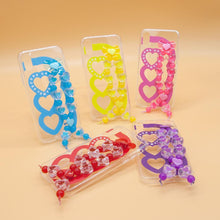 Load image into Gallery viewer, SECOND UNIQUE NAME Sun Case Heart Bubble Purple