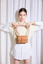 Load image into Gallery viewer, LOEKA Objet S Shoulder Bag Camel
