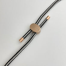 Load image into Gallery viewer, ARNO iPhone Case with Rope Strap Black White