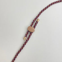 Load image into Gallery viewer, ARNO iPhone Case with Rope Strap Burgundy Mix
