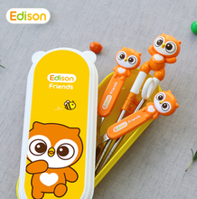 Load image into Gallery viewer, EDISON friends chopsticks easy hard case set with fork