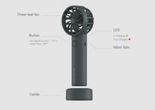 Load image into Gallery viewer, BLUEFEEL mini handy portable fan pink