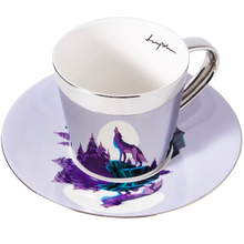 Load image into Gallery viewer, LUYCHO Grey Wolf Silver (Tall Cup 330ml)