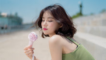 Load image into Gallery viewer, BLUEFEEL mini handy portable fan pink