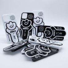 Load image into Gallery viewer, SECOND UNIQUE NAME Sun Case Flower Patch Black