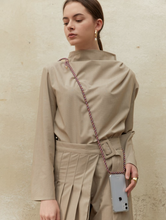 Load image into Gallery viewer, ARNO iPhone Case with Rope Strap Burgundy Mix