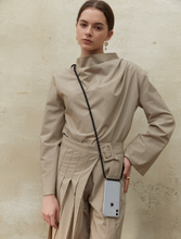 Load image into Gallery viewer, ARNO iPhone Case with Rope Strap Chic Black