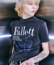 Load image into Gallery viewer, FALLETT Deux Nero Short Sleeve Tee Charcoal