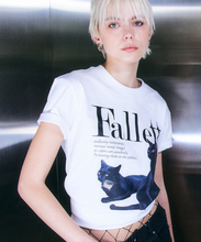 Load image into Gallery viewer, FALLETT Deux Nero Short Sleeve Tee White