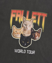 Load image into Gallery viewer, FALLETT Nero Band Short Sleeve Tee Charcoal