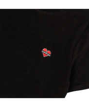 Load image into Gallery viewer, BEYOND CLOSET Women's Edition Nomantic Sports Velvet T-Shirt Black