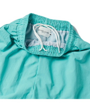 Load image into Gallery viewer, BEYOND CLOSET New Parisian Logo Seersucker Nylon Pants Emerald