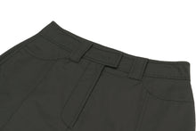 Load image into Gallery viewer, EMKM Stitch Point Mini Skirt Charcoal