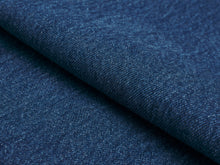 Load image into Gallery viewer, EMKM Signature Semi Wide Denim Pants Dark Blue