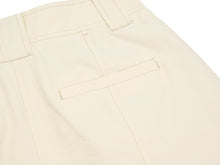 Load image into Gallery viewer, EMKM Stitch Point Mini Skirt Beige