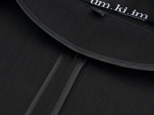 Load image into Gallery viewer, EMKM Unbalance Collar Stitch Jacket Black