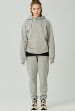 Load image into Gallery viewer, GRIMPER Shyly Heart Hoodie Grey