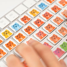 Load image into Gallery viewer, MUZIK TIGER ABC123 Hologram Removable Stickers