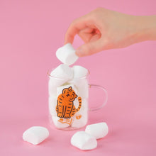 Load image into Gallery viewer, MUZIK TIGER Tiger Glass Mug Small