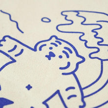 Load image into Gallery viewer, MUZIK TIGER Surfing Tiger Big Eco Bag