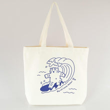 Load image into Gallery viewer, MUZIK TIGER Surfing Tiger Big Eco Bag
