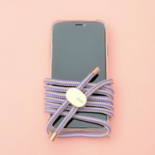 Load image into Gallery viewer, ARNO iPhone Case with Rope Strap My Lavender