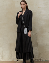 Load image into Gallery viewer, ARNO iPhone Case with Rope Strap Marble Silver