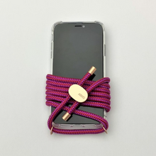 Load image into Gallery viewer, ARNO iPhone Case with Rope Strap Passion pink