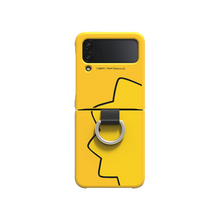 Load image into Gallery viewer, SLBS Eco Friends Lisa Simpsons Phone Case with ring for Galaxy Z Flip 4
