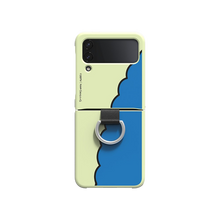 Load image into Gallery viewer, SLBS Eco Friends Marge Simpsons Phone Case with ring for Galaxy Z Flip 4