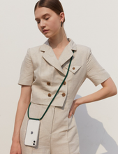 Load image into Gallery viewer, ARNO iPhone Case with Rope Strap Royal Green