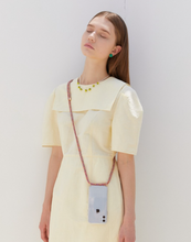 Load image into Gallery viewer, ARNO iPhone Case with Rope Strap Rainbow Red