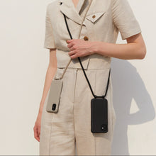 Load image into Gallery viewer, ARNO M2 Oatmeal Cream Phone Case with Rope Strap