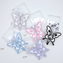 Load image into Gallery viewer, SECOND UNIQUE NAME Clear Patch Butterfly Silver (Z FLIP)
