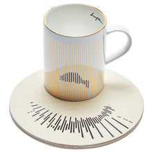 Load image into Gallery viewer, LUYCHO Locomotion Series The Flying Bird - Wooden Saucer (Tall Cup 350ml)