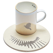 Load image into Gallery viewer, LUYCHO Locomotion Series The Flying Bird - Wooden Saucer (Tall Cup 350ml)