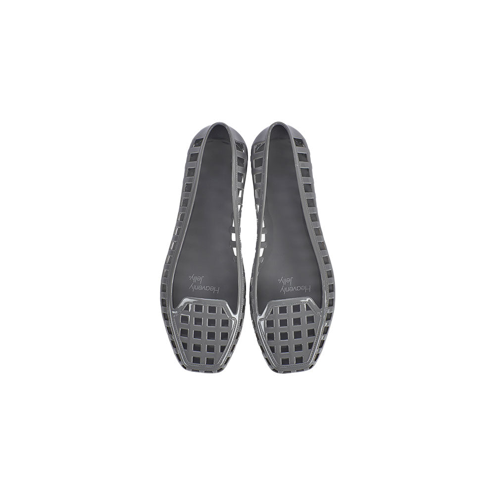 フラットシューズ [KWANI HEAVENLY JELLY] CLASSIC JELLY SHOES Amazon.com | Heavenly Jelly Classic Plain Black/Slip on