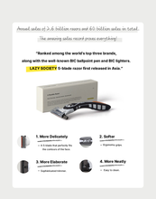 Load image into Gallery viewer, [Amazon Best Seller]LAZY SOCIETY Starter Kit + Cica Shaving Gel Frozen 250ml
