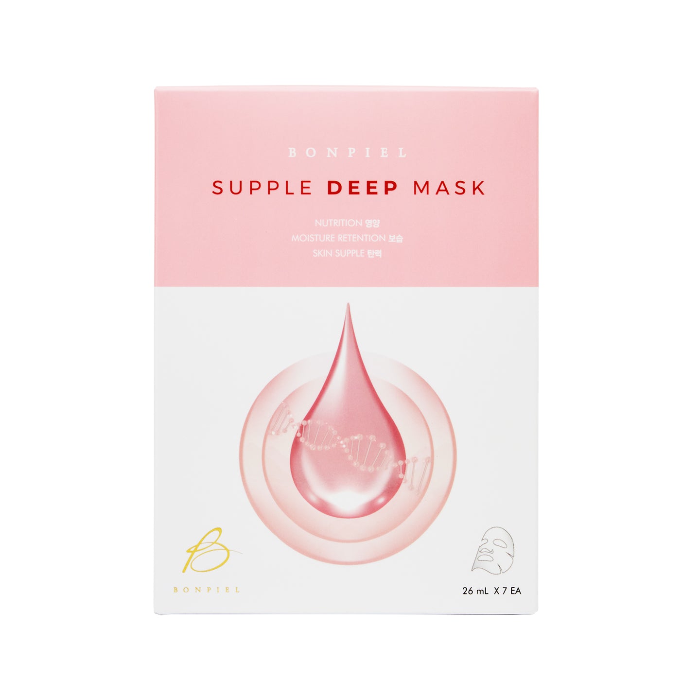 [LGS] BONPIEL Supple Deep Mask 1Box (7ea)