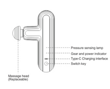 Load image into Gallery viewer, [ONTECH] Mini Massage Gun
