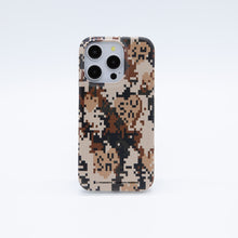 Load image into Gallery viewer, SECOND UNIQUE NAME Graphic Camo Phone Case Brown
